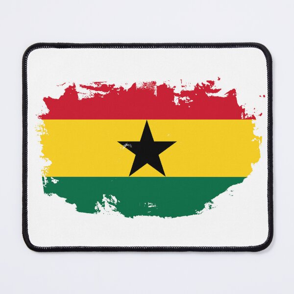 Item preview, Ghana National Flag | Distressed Grunge designed and sold by MammothArt.