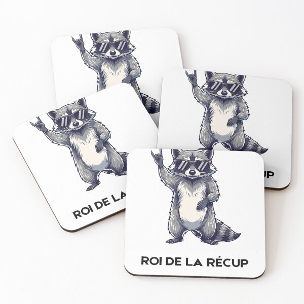 Item preview, Cool Raccoon - King of Recycling - Funny Trash Panda Design designed and sold by Instants Design.