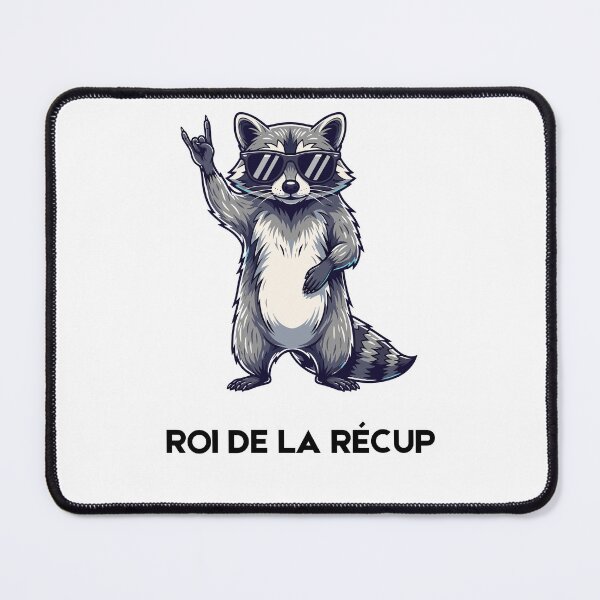 Item preview, Cool Raccoon - King of Recycling - Funny Trash Panda Design designed and sold by Instants Design.