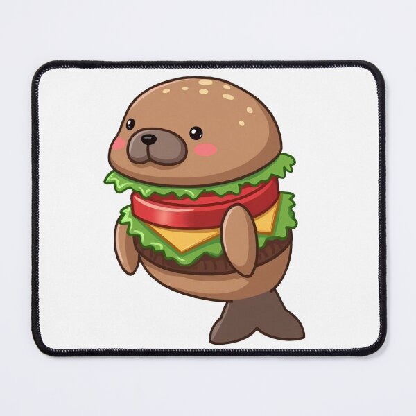 Item preview, Manatee burger  designed and sold by Kimicute.