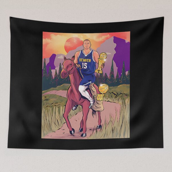 Item preview, Nikola Jokic Funny Horse Riding Championship Tee Jokic Horse Cool Gift  designed and sold by Anthonalker229.