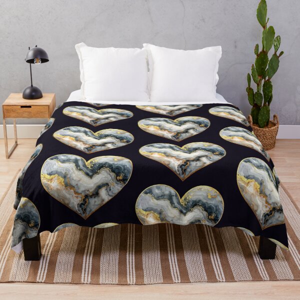 Item preview, Golden veins of the heart, grey cream designed and sold by LiskoDesign.