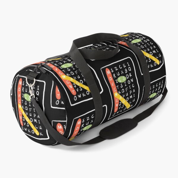 Item preview, Movement Magic Crosswords Puzzle black designed and sold by Feldymerch.