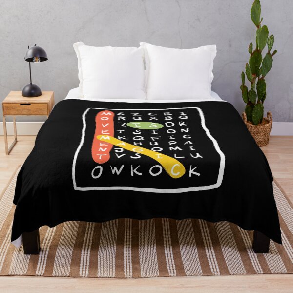 Item preview, Movement Magic Crosswords Puzzle black designed and sold by Feldymerch.