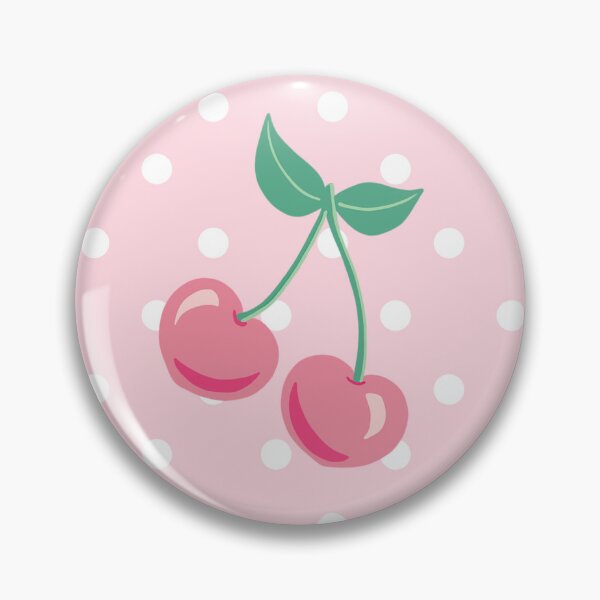 Item preview, Pink Cherry with Pastel Pink with Polka Dots designed and sold by Goolsby-Designs.