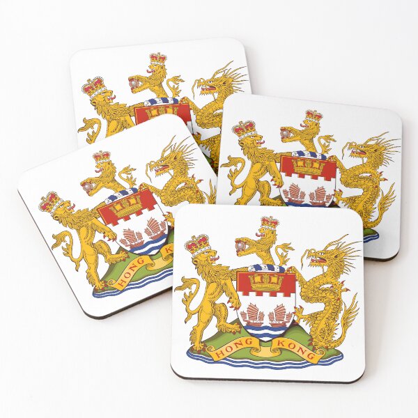Item preview, Vintage Hong Kong Heraldic Emblem (1959–1997) designed and sold by Chroma Artis.