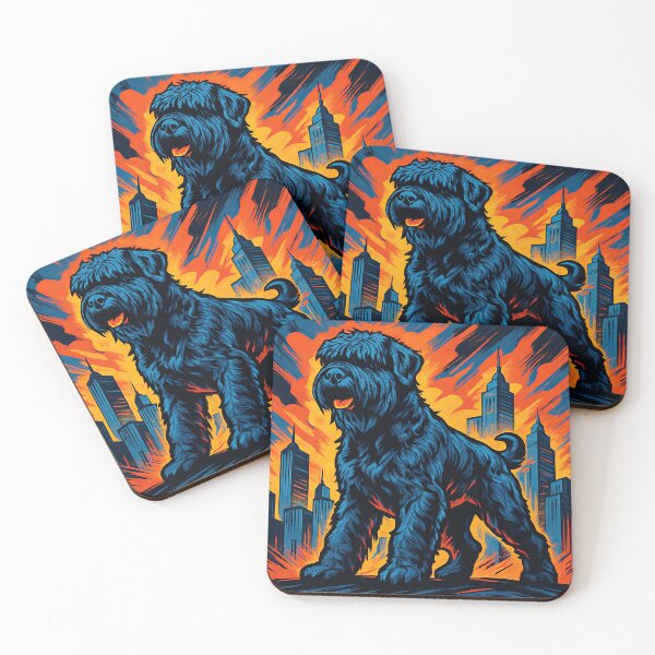 Item preview, Black Russian Terrier | Comics style - Cartoon designed and sold by ComicsFactory.