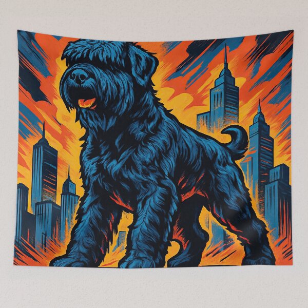 Item preview, Black Russian Terrier | Comics style - Cartoon designed and sold by ComicsFactory.