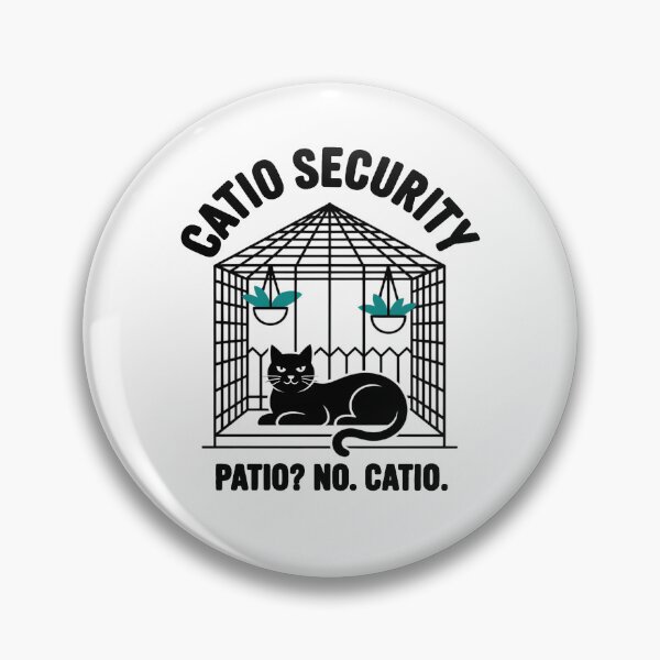 Item preview, Catio Security Patrol Patio No Catio designed and sold by MooonTees.