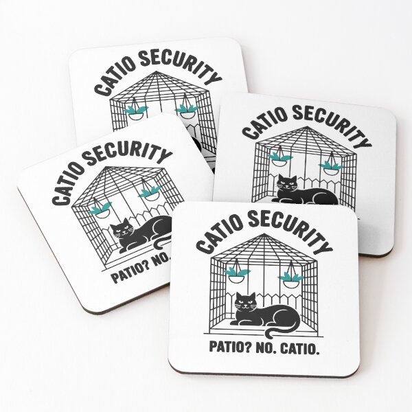 Item preview, Catio Security Patrol Patio No Catio designed and sold by MooonTees.