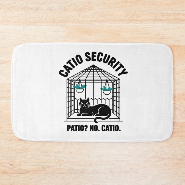 Item preview, Catio Security Patrol Patio No Catio designed and sold by MooonTees.