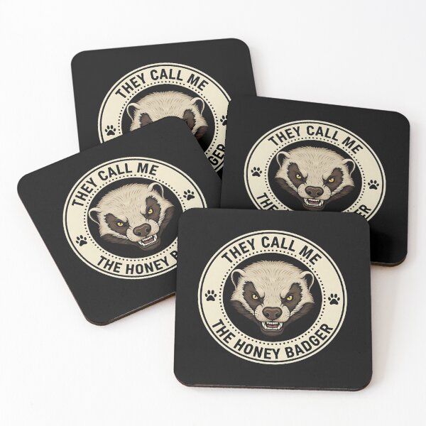 Item preview, They Call Me The Honey Badger designed and sold by dudelinart.