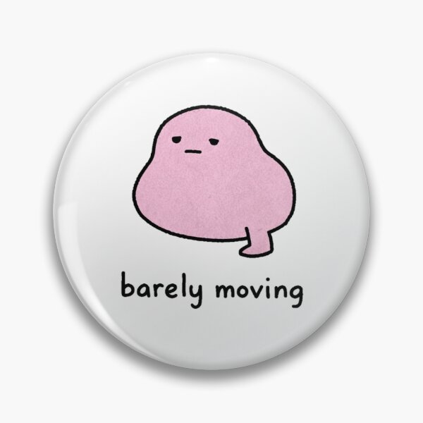 Item preview, Barely Moving Funny Blob Sticker designed and sold by Przemsi40.