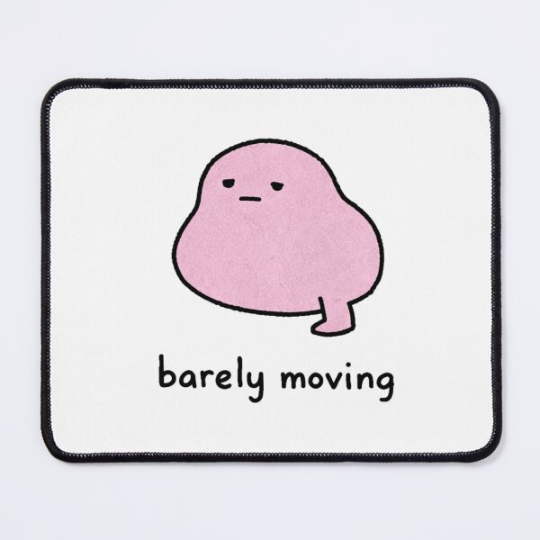 Item preview, Barely Moving Funny Blob Sticker designed and sold by Przemsi40.