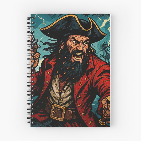 Item preview, Blackbeard  | Comics style - Cartoon designed and sold by ComicsFactory.