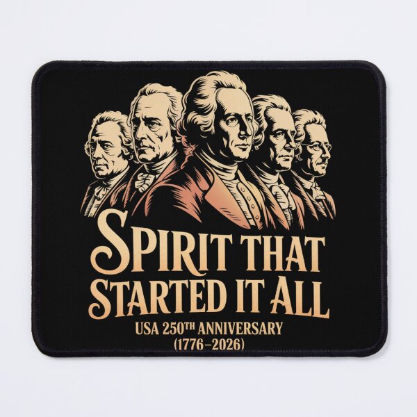 Item preview, Spirit That Started It All - Founding Fathers Portrait USA 250th designed and sold by DarylWelsh2024.