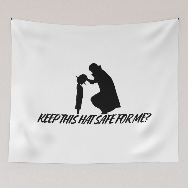 Item preview, One Piece Quote - Shanks "Keep this hat" designed and sold by Kapal RS.