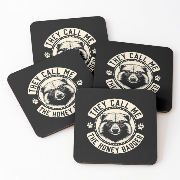 Item preview, They Call Me The Honey Badger designed and sold by dudelinart.