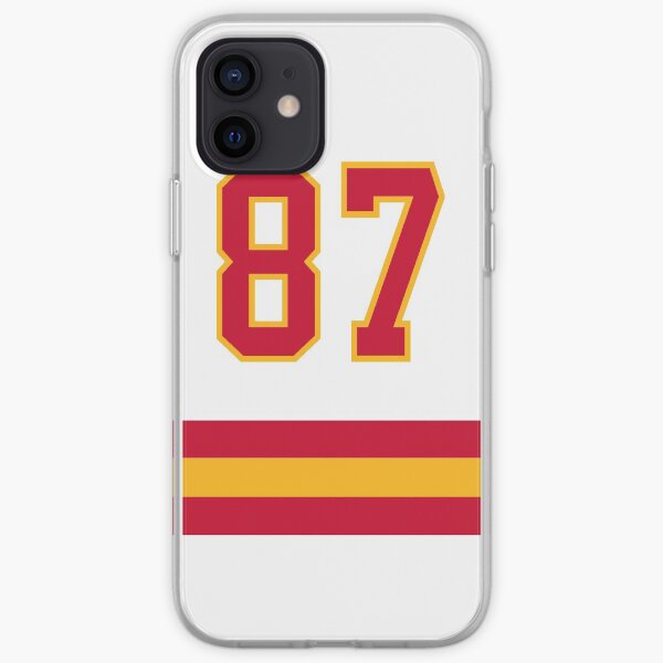 Kansas City Football - Away Number 87 iPhone Soft Case