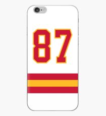 Kansas City Football - Away Number 87 iPhone Case