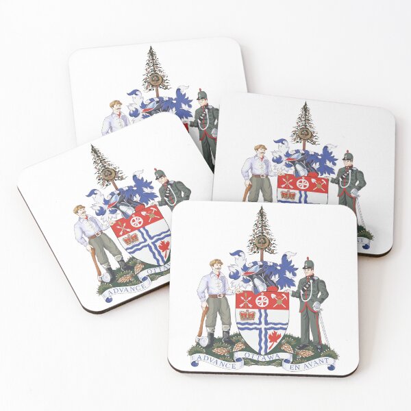 Item preview, Ottawa City Crest Illustration designed and sold by Chroma Artis.