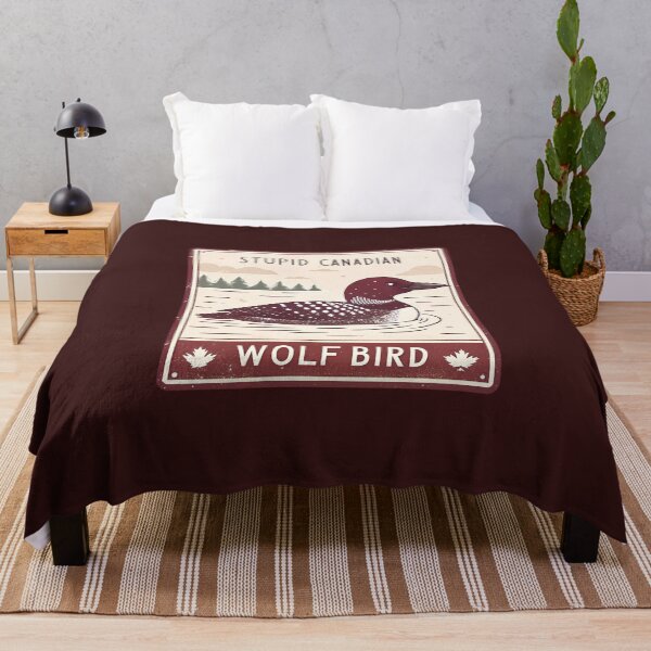 Item preview, Stupid-Canadian-Wolf-Bird  designed and sold by andromeda-redd.