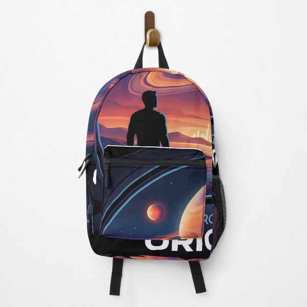 Item preview, Stargaze Orion-7b Sci-Fi Space Poster Alien Planet Art Print designed and sold by AbstractAuraArt.