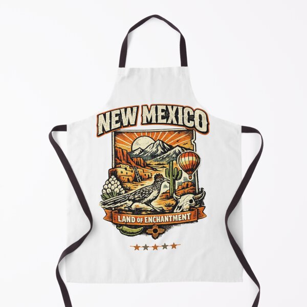 Item preview, Vintage New Mexico Desert State Design – Land of Enchantment Souvenir Apparel designed and sold by Thehatinthecat.