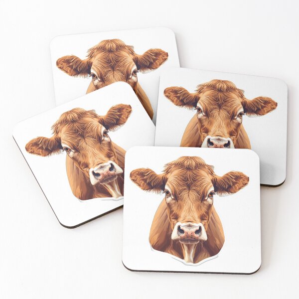 Item preview, Cute Realistic Cow designed and sold by MiniPrintMagic.