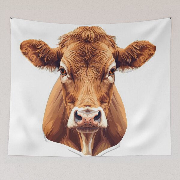 Item preview, Cute Realistic Cow designed and sold by MiniPrintMagic.