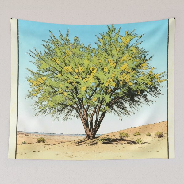 Item preview, Sweet Acacia Huizache Mexican Loteria Card designed and sold by ConcienciaEco.