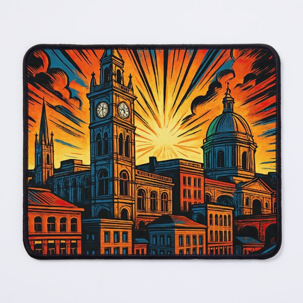 Item preview, Blackburn, city | Comics style - Cartoon designed and sold by ComicsFactory.