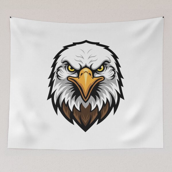 Item preview, Angry Eagle Mascot - Ferocious Bald Eagle Beast Mode Gaming Logo designed and sold by RelateAndTee.