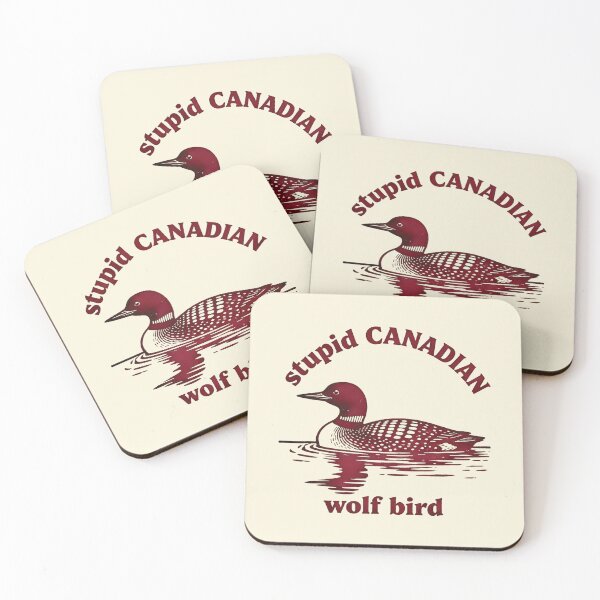 Item preview, Stupid-Canadian-Wolf-Bird  designed and sold by andromeda-redd.