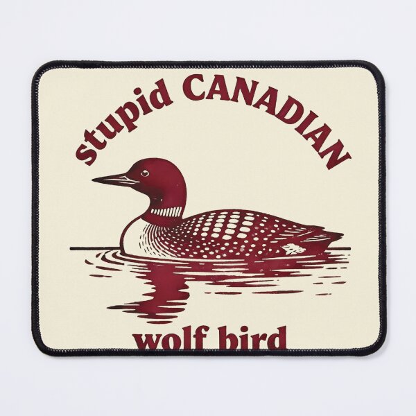 Item preview, Stupid-Canadian-Wolf-Bird  designed and sold by andromeda-redd.