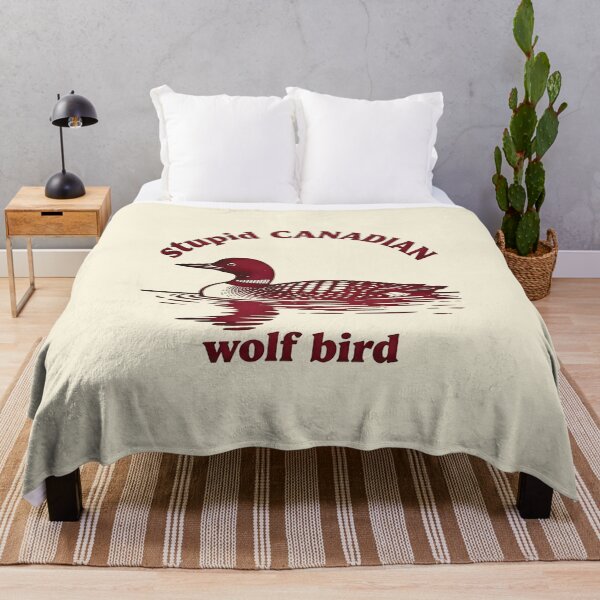 Item preview, Stupid-Canadian-Wolf-Bird  designed and sold by andromeda-redd.