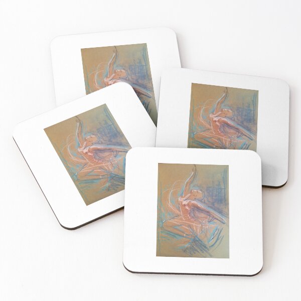 Item preview, Expressive Ballet Dancer in Blue Movement and Colour designed and sold by DappleDesign.