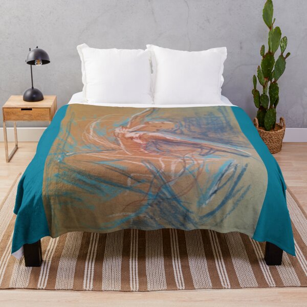 Item preview, Expressive Ballet Dancer in Blue Movement and Colour designed and sold by DappleDesign.