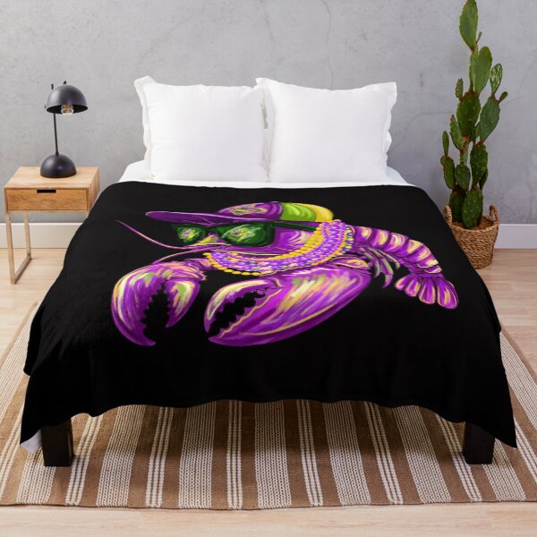 Artikelvorschau, Glitzer-Mardi Gras, Louisiana-Flussfisch, Pinselstrich-Mardi Gras, Retro-Mardi-Gras-Kokette entworfen und verkauft von DesignDenDo ⭐⭐⭐⭐⭐.