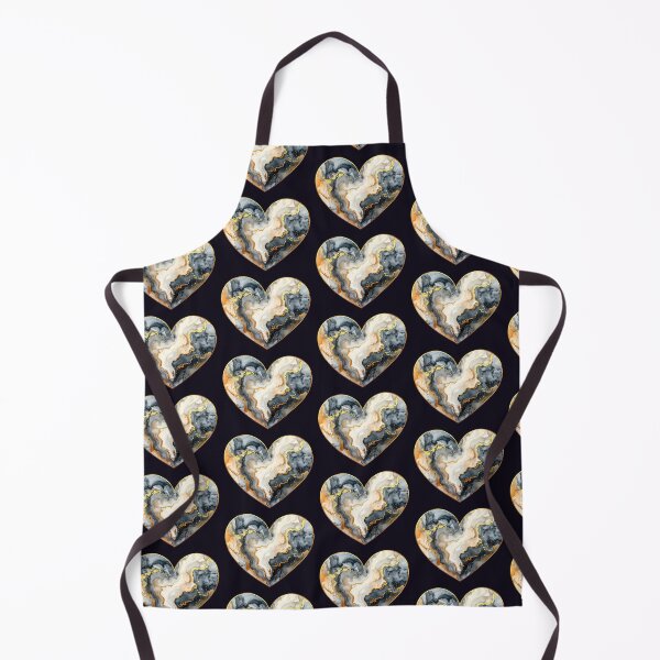 Item preview, Heart of stone and gold, grey cream designed and sold by LiskoDesign.