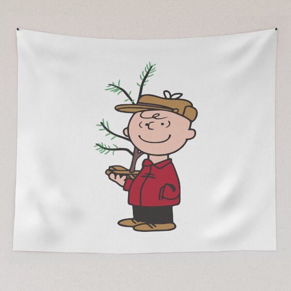 Item preview, classic cartoon charlie christmas tree designed and sold by jaqebistyrli.