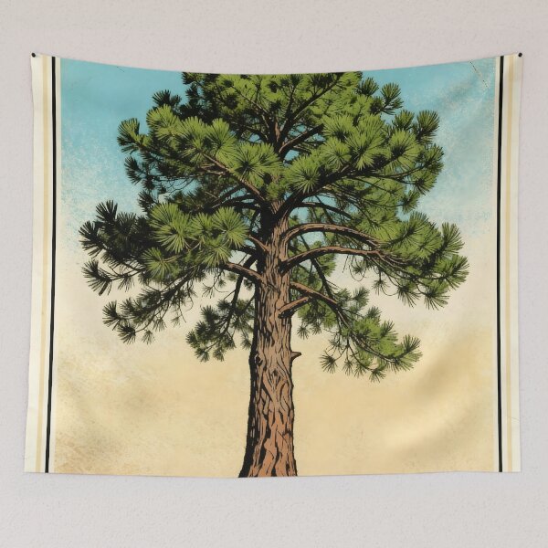 Item preview, Montezuma Pine Tree Mexican Loteria Card designed and sold by ConcienciaEco.