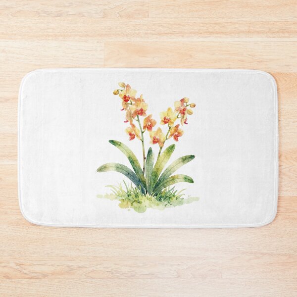 Item preview, Red and yellow orchid designed and sold by WildArtIT.