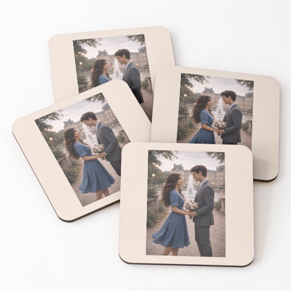 Item preview, Meeting at the Fountain – A Season of Love designed and sold by Novel Works Studio.