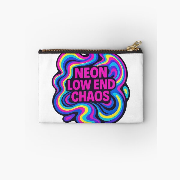 Item preview, Neon Low End Chaos – Psychedelic Bass Energy Design designed and sold by |TRSSHOP|.