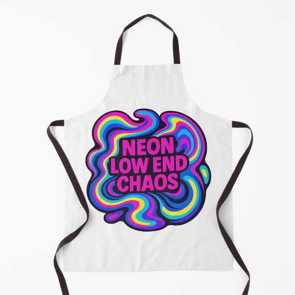 Item preview, Neon Low End Chaos – Psychedelic Bass Energy Design designed and sold by |TRSSHOP|.