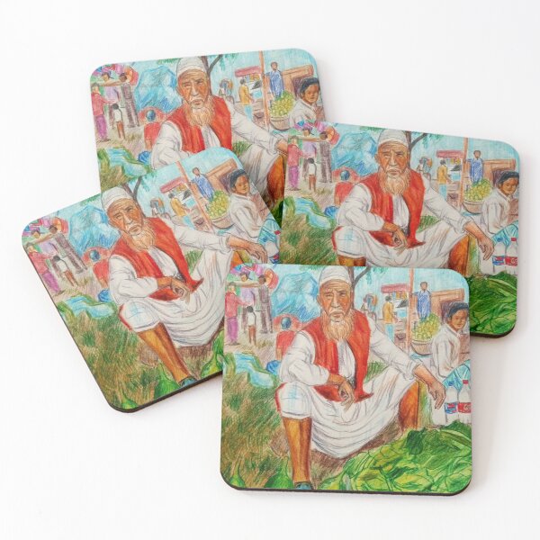 Item preview, Uttara Dia Bari life street scene near Metro Rail. designed and sold by fbtrisha.