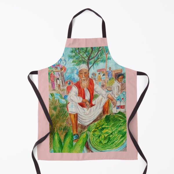 Item preview, Uttara Dia Bari life street scene near Metro Rail. designed and sold by fbtrisha.