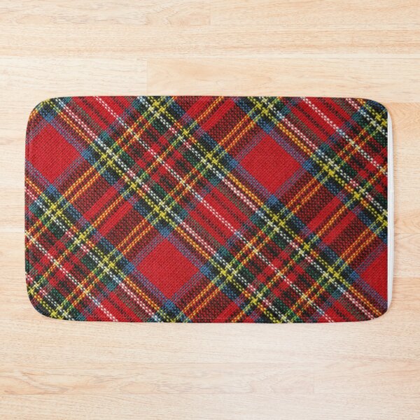 Item preview, Red Royal Stewart Tartan Plaid Fabric Pattern designed and sold by CharlieDesings.