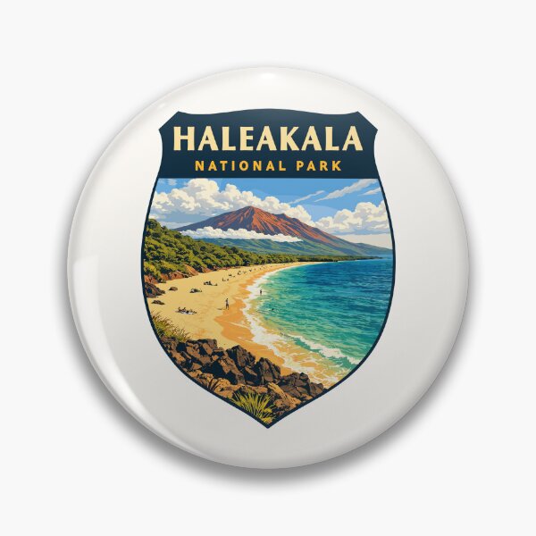 Item preview, Haleakala National Park Volcano Sticker designed and sold by Gideon Emmerich.
